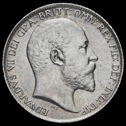 1905 Edward VII Silver Sixpence Obverse