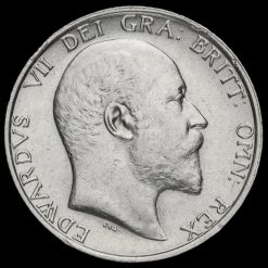 1907 Edward VII Silver Shilling Obverse