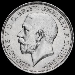 1918 George V Silver Florin Obverse