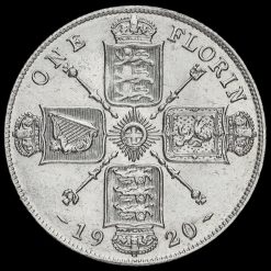 1920 George V Silver Florin Reverse