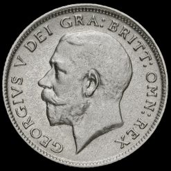 1921 George V Silver Sixpence Obverse