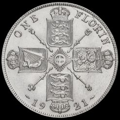 1921 George V Silver Florin Reverse