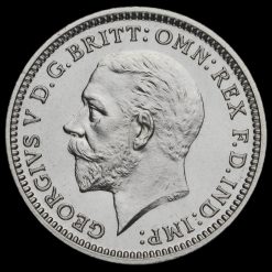 1927 George V Silver Proof Threepence Obverse