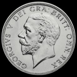 1927 George V Silver Proof Florin Obverse