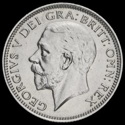 1929 George V Silver Shilling Obverse