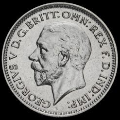 1936 George V Silver Sixpence Obverse