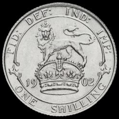 1902 Edward VII Silver Shilling Reverse