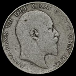 1904 Edward VII Silver Half Crown Obverse