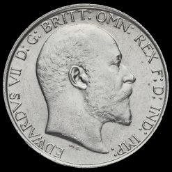1906 Edward VII Silver Florin Obverse