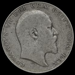 1906 Edward VII Silver Half Crown Obverse