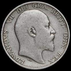 1907 Edward VII Silver Shilling Obverse