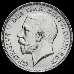 1915 George V Silver Sixpence Obverse