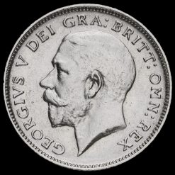 1917 George V Silver Sixpence Obverse