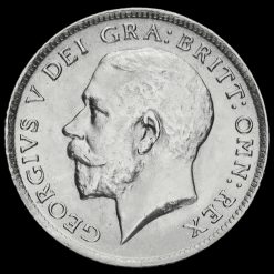 1918 George V Silver Sixpence Obverse