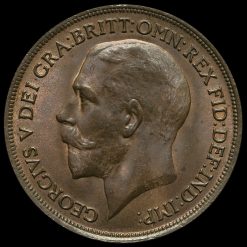 1917 George V Penny Obverse