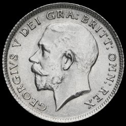 1919 George V Silver Sixpence Obverse