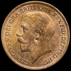 1921 George V Penny Obverse