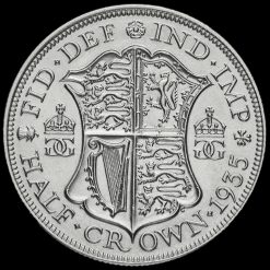 1935 George V Silver Half Crown Reverse