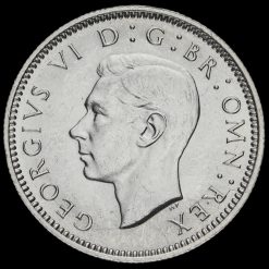 1941 George VI Silver Sixpence Obverse