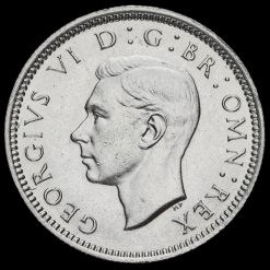 1942 George VI Silver Sixpence Obverse