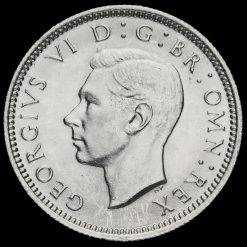 1945 George VI Silver Sixpence Obverse