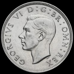 1945 George VI Silver Half Crown Obverse