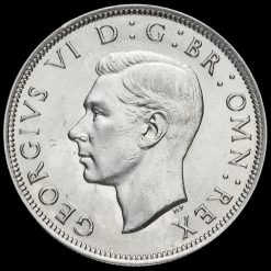 1946 George VI Silver Half Crown Obverse