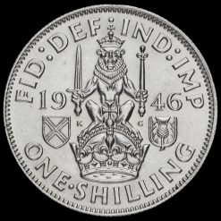 1946 George VI Silver Scottish Shilling Reverse