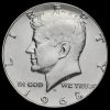 USA 1968 Kennedy Silver Half Dollar Obverse