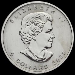 Canada 2006 Silver 5 Dollars Obverse