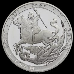 Gibraltar 2019 Silver Proof Double Sovereign Reverse