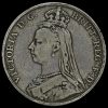 1889 Queen Victoria Jubilee Head Silver Crown Obverse