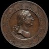 USA 1889 Washington Inaugural Centennial Commemorative Copper Medal Obverse