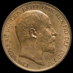 1902 Edward VII Penny Obverse