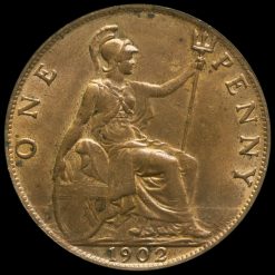 1902 Edward VII Penny Reverse