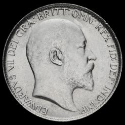 1910 Edward VII Silver Sixpence Obverse