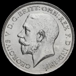 1914 George V Silver Florin Obverse