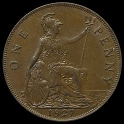 1927 George V Penny Reverse