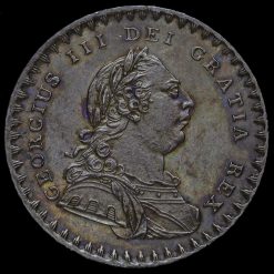1811 George III Silver Eighteenpence Bank Token Obverse