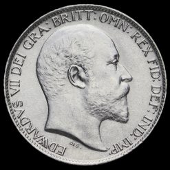 1902 Edward VII Silver Sixpence Obverse