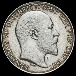 1902 Edward VII Silver Florin Obverse