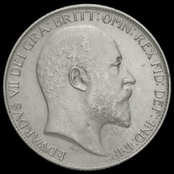 1902 Edward VII Silver Matt Proof Sixpence Obverse