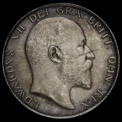 1902 Edward VII Silver Shilling Obverse