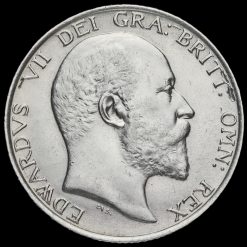 1902 Edward VII Silver Shilling Obverse
