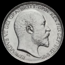 1905 Edward VII Silver Sixpence Obverse