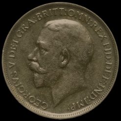 1912 H George V Penny Obverse