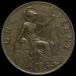 1912 H George V Penny Reverse
