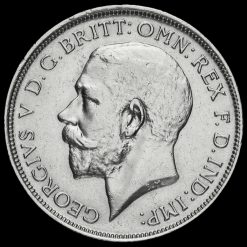 1914 George V Silver Florin Obverse