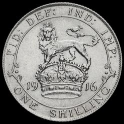 1916 George V Silver Shilling Reverse