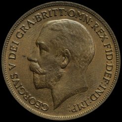 1917 George V Penny Obverse